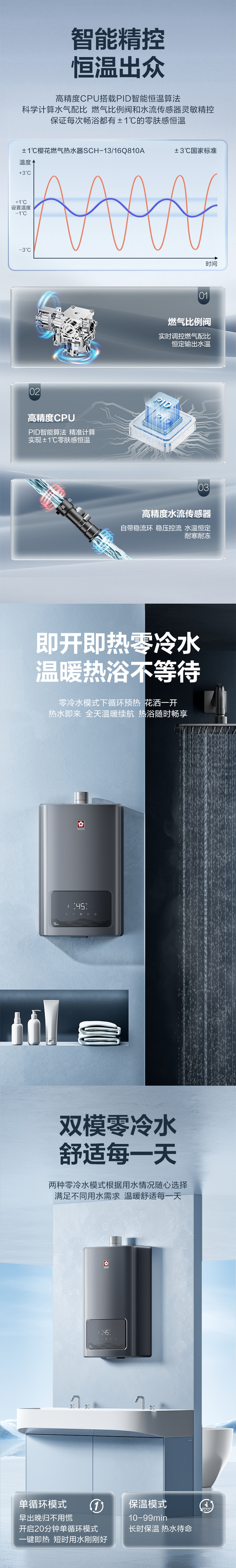 欧博官网ABG燃气热水器 - 零冷水 欧博官网ABG燃气热水器 - 零冷水